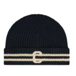 CELINE INITIAL BEANIE IN COTTON