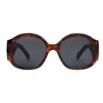 CELINE TRIOMPHE XL 02 SUNGLASSES IN ACETATE BLACK