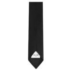 CELINE THIN TIE IN DIAGONAL SILK