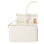 LORO PIANA LOOM BAG L25 WHISPER WHITE-SUN GOLD