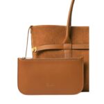LORO PIANA SMALL GHIERA SHOPPER BON TON BROWN