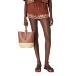LORO PIANA CEDAR BUCKET BAG MALT-CARAMEL SUGAR