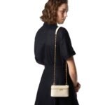 LORO PIANA EXTRA POCKET MINI POUCH WHISPER WHITE