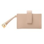 LORO PIANA EXTRA CARD HOLDER CREAMED HONEY