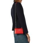 LORO PIANA EXTRA POCKET MINI POUCH CORAL LIPSTICK