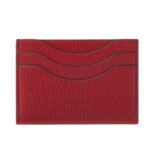LORO PIANA EXTRA CARDHOLDER FROZEN REDCURRANT