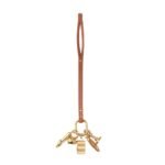 LORO PIANA ANNIVERSARY BAG CHARMS BLACK