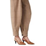 LORO PIANA REBECCA SLINGBACK SADDLE BROWN