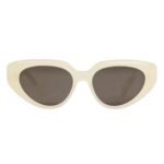 CELINE CAT EYE S286 SUNGLASSES IN ACETATE MILKY YELLOW