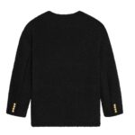 CELINE OVERSIZED JACKET IN CASHMERE NATTÉ BLACK