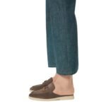 LORO PIANA BABOUCHE CHARMS WALK LOAFER RAIN DROPS
