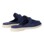 LORO PIANA BABOUCHE CHARMS WALK LOAFER BLUE FLUORITE