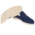 LORO PIANA BABOUCHE CHARMS WALK LOAFER BLUE FLUORITE