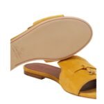 LORO PIANA SUMMER CHARMS SANDAL SAFFRON TEA
