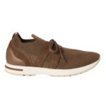 LORO PIANA 360 LP LADY FLEXY WALK SNEAKER DUSTY CAMEL