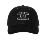 CELINE TRIOMPHE BASEBALL CAP IN CORDUROY