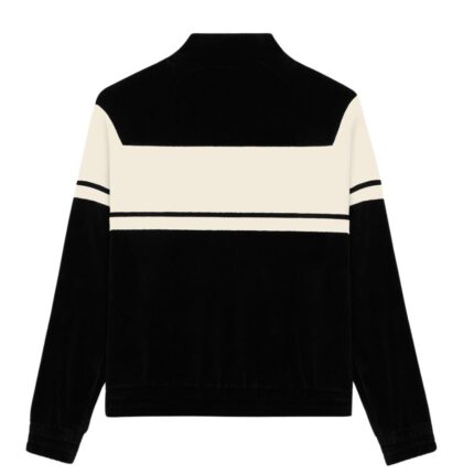 CELINE TRACKSUIT JACKET IN VELVET JERSEY