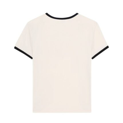 CELINE REGULAR T SHIRT IN COTTON JERSEY