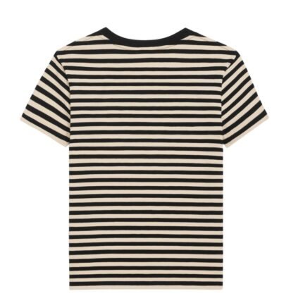 CELINE TRIOMPHE REGULAR T SHIRT IN STRIPED JERSEY