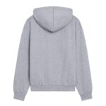 CELINE LOOSE HOODIE IN COTTON FLEECE GREY