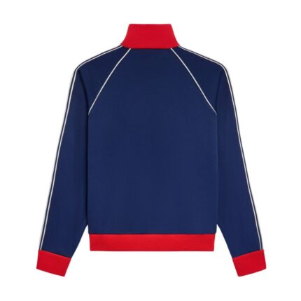 CELINE TRIOMPHE TRACKSUIT JACKET IN DOUBLE FACE JERSEY