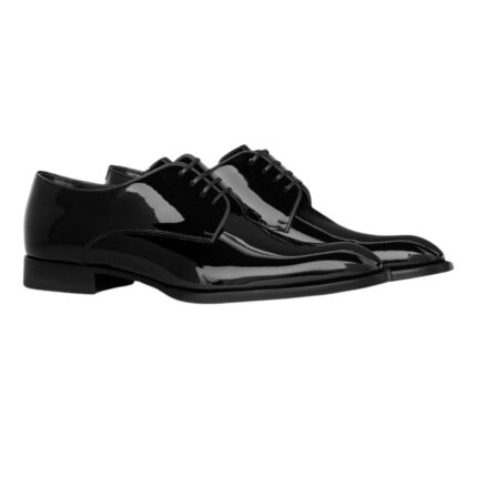 CELINE TUXEDO DERBY IN PATENT CALFSKIN