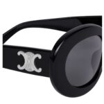 CELINE TRIOMPHE SKATE 01 SUNGLASSES IN ACETATE BLACK