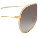 CELINE METAL FRAME 01 SUNGLASSES IN METAL WITH POLARIZED LENSES