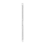 CELINE GOURMETTE BRACELET IN BRASS WITH RHODIUM FINISH