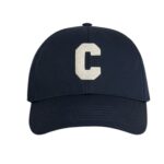 CELINE INITIAL BASEBALL CAP IN COTTON MARINE