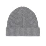 CELINE TRIOMPHE BEANIE IN SCOTTISH CASHMERE MEDIUM GREY