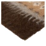 CELINE SCARF IN BRUSHED FAIR ISLE ALPACA WOOL