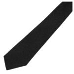 CELINE THIN TIE IN TEXTURED SILK