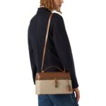 LORO PIANA EXTRA BAG L27 FLAX BROWN