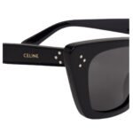 CELINE CAT EYE S187 SUNGLASSES IN ACETATE BLACK