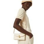 LORO PIANA EXTRA POCHETTE WHISPER WHITE