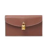 LORO PIANA EXTRA POCHETTE CARAMEL SUGAR