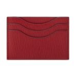 LORO PIANA EXTRA CARDHOLDER FROZEN REDCURRANT
