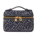 LORO PIANA EXTRA POCKET CHARM COBALT NOIR