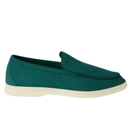 LORO PIANA SUMMER WALK LOAFER AGANO GREEN