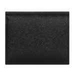 CELINE SMALL TRIFOLD WALLET IN GRAINED CALFSKIN BLACK