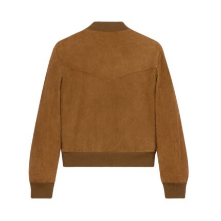 CELINE BOULE BLOUSON JACKET IN SUEDE