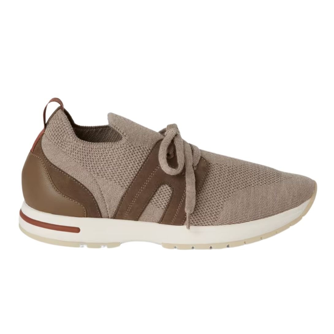 61 LORO PIANA 360 LP LADY FLEXY WALK SNEAKER KOALA BROWN