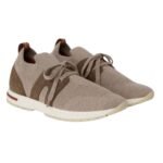 LORO PIANA 360 LP LADY FLEXY WALK SNEAKER KOALA BROWN