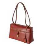 LORO PIANA EXTRA BAG L27 DEEP KUMMEL-SUN GOLD