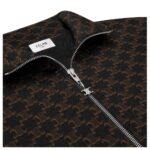 CELINE TRACKSUIT JACKET IN MONOGRAM JERSEY