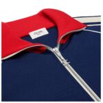 CELINE TRIOMPHE TRACKSUIT JACKET IN DOUBLE FACE JERSEY