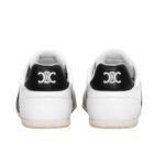 CELINE JOGGER LOW LACE UP SNEAKER WITH TRIOMPHE IN CALFSKIN AND SUEDE CALFSKIN