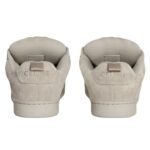 CELINE HUNTINGTON LOW LACE UP SNEAKER IN SUEDE CALFSKIN AND MESH