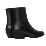 CELINE WESTERN ZIPPED BOOTS IN CALFSKIN